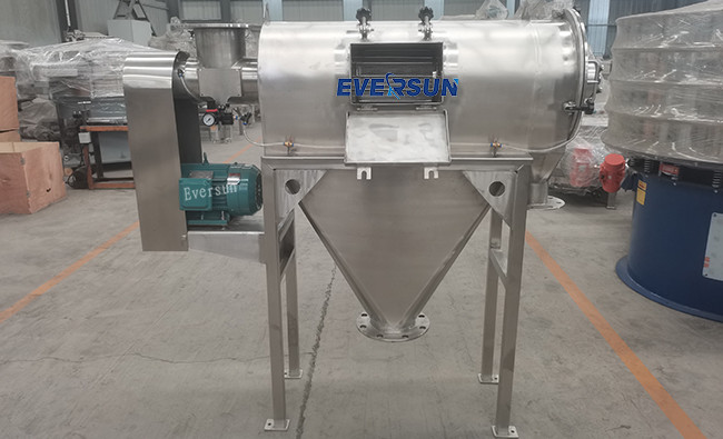 High Capacity Airflow Centrifugal Sieve Screening Machine For Mica Powder