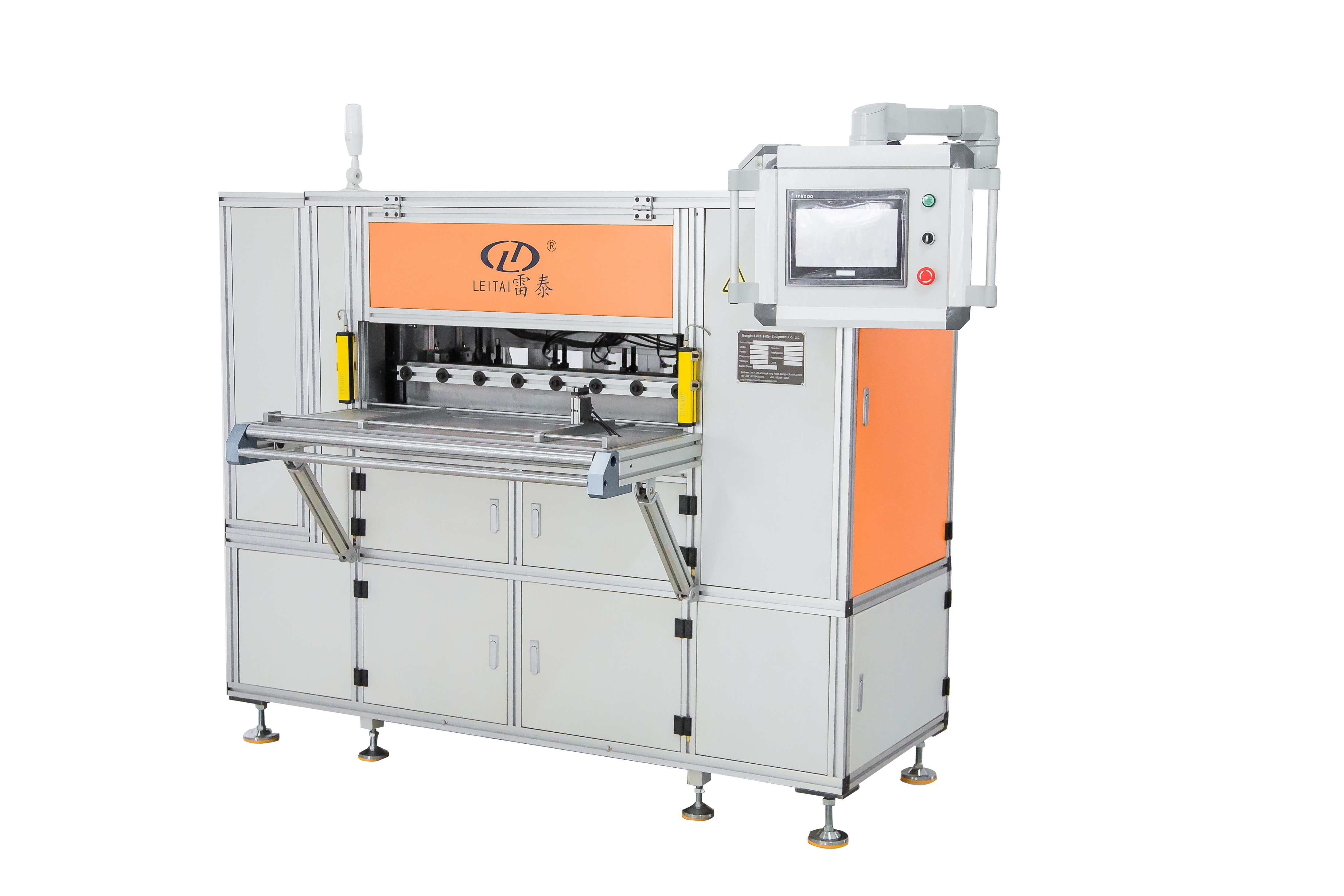 Clapboard Pleating Hepa Glass Fiber Machine Filter Paper Folding Machine with Partition