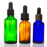 OEM 5ml 10ml 1oz Amber Glass Dropper Bottles Essential Oil