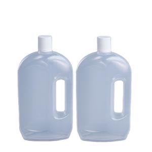 China Caliber 30mm Translucent 750ml Plastic Bottle With Handle wholesale