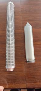 China Stainless Steel Titanium Rod Filter Cartridge 0.22 Micron Water Gas Filter Press Spares wholesale