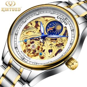 China Classic Fashion Tourbillon Mechanical Watch 40mm Dial Diameter Buckle Clasp wholesale