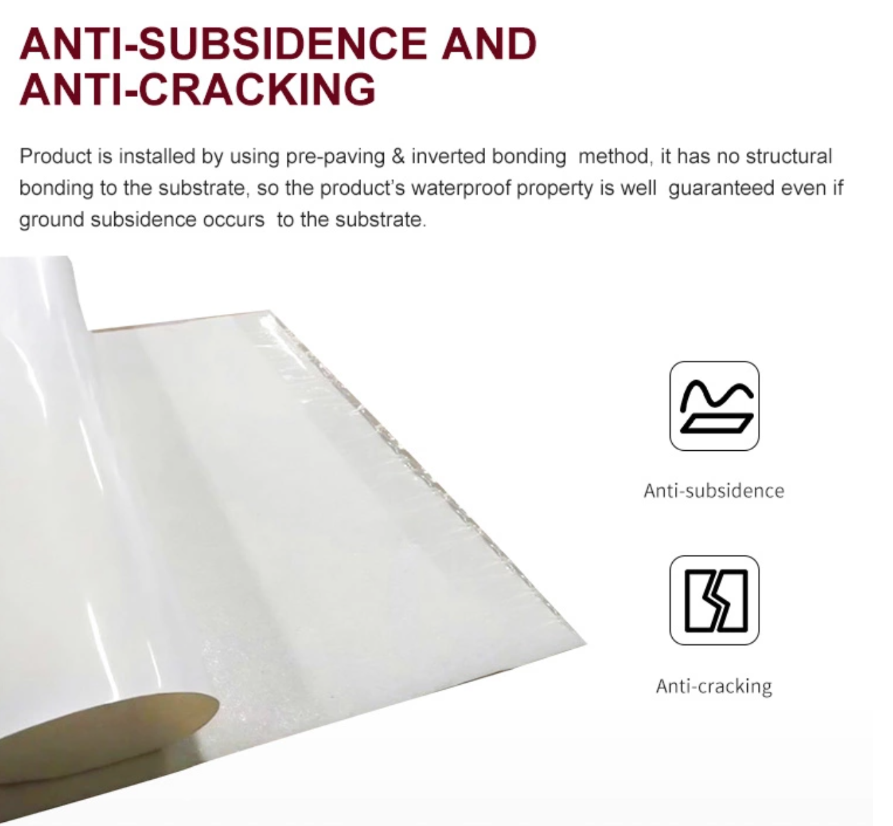 UV Resistant HDPE Board Pond Liner for Basement Waterproofing Material