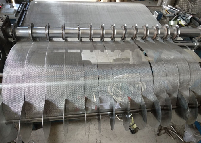 High Strength Stainless Steel Filter Screen 10CM Dutch Reverse For Coating Machine