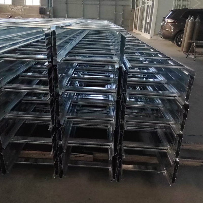 Good Ventilated Cable Tray And Fire Resistance Ladder Type Cable Tray 50mm-1000mm For Products