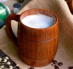 Wooden Beer Mug Barrel Shade Beer Mug