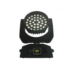 China Pro Dj Disco Stage Light RGBW 36x10w 4in1 Zoom Led Moving Head Wash Light wholesale