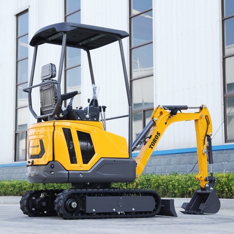 Slewing Speed 10 Rpm Mini Crawler Excavator 16mpa For Construction Projects