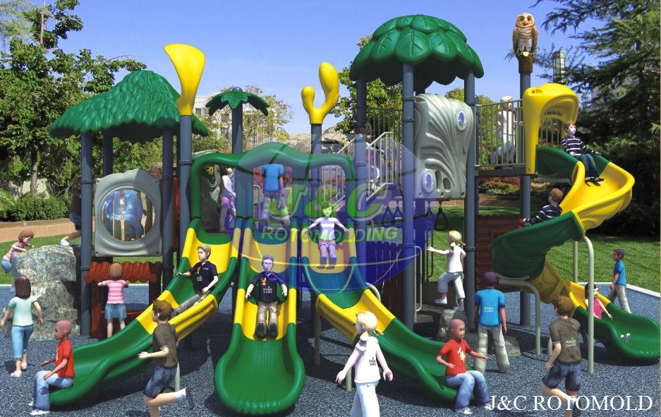 CNC Process A356 Aluminum Rotational Molds Slide Exit For Kids' Outdoor Playground Equipment