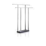 Two Sides Bathroom Towel Rack Polishing Free Standing Towel Rack