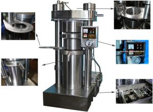 China Cold Press Hydraulic Oil Press Machine 2.2 KW 220V / 380V Stable Performance wholesale