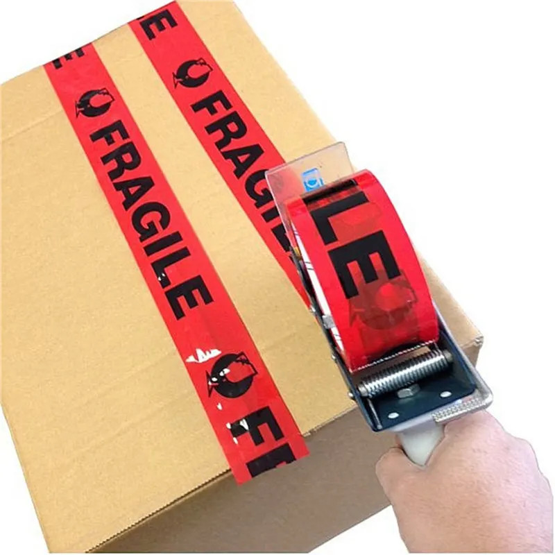 OPP Packaging Adhesive Cello Jumbo Roll Shipping Custom Logo Printed Clear Fragile Plastic Bopp Packing Tape