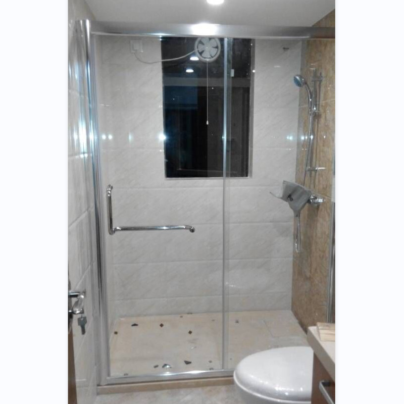 OEM Sliding Shower Screen Safety Moisture Proof With Acrylic Tray