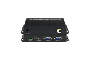 China 1080P VGA To Fiber Optic Converter VGA Video Audio Extender Single Mode Fiber single fiber two-way 20KM wholesale