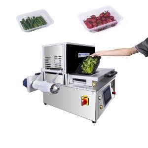 China 110kg Table Top Tray Sealing Machine MAP Food Packing Machine For Vegetable wholesale