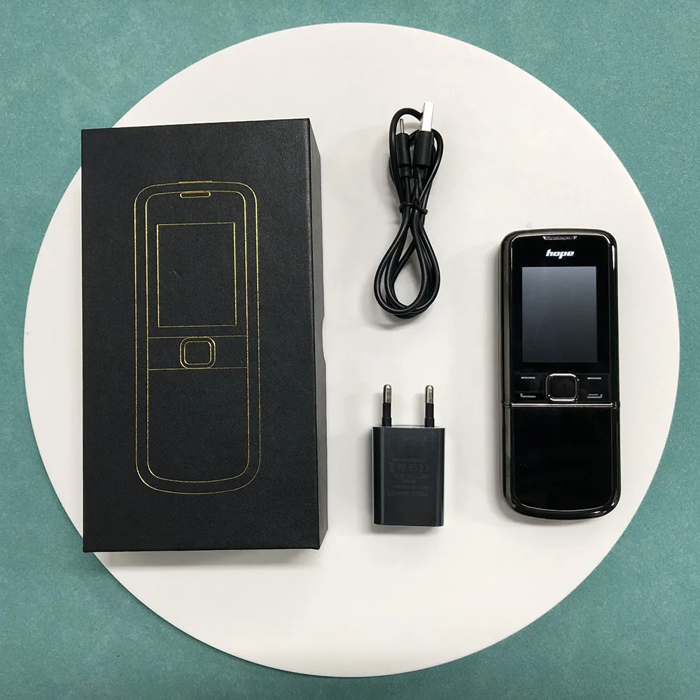 2G GSM Dual SIM Bluetooth New Classic 8800 Slider Mobile Phone 2.4inches Screen