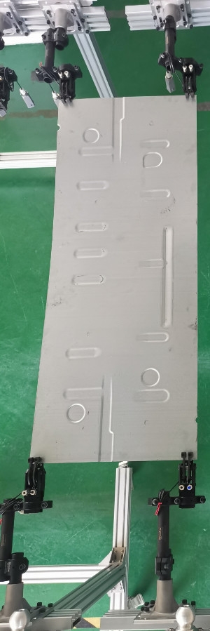 Masse 0.44 Kg Sheet Metal Grippers 650.0 N At 5 Bar Fast Opening And Closing Action