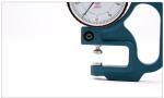 Cloth Paper Film Leather Thickness Gauge 0-10mm