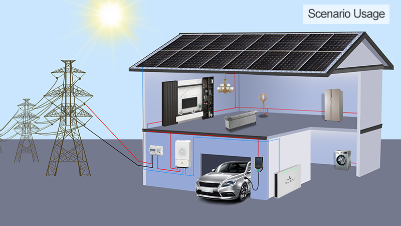 10KW Wall Mounted Lithium Battery 51.2V 200Ah Phosphate Lithium Ion Powerwall