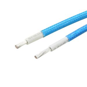 China 600v 200c Fiberglass Insulated Heating Wire Silicone Rubber 16AWG wholesale