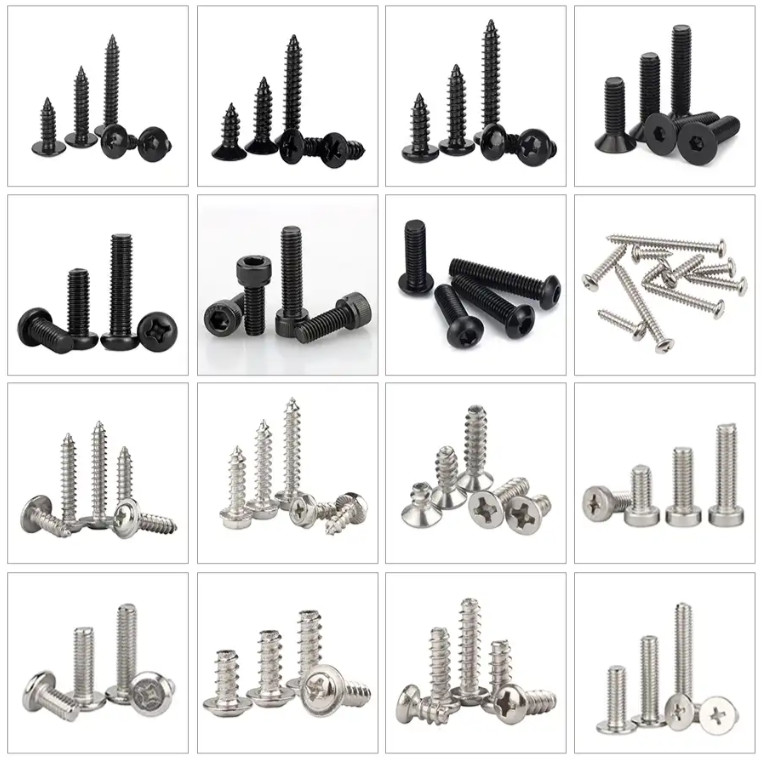 M2*40 Stainless Steel 316L Self Tapping Metal Screws For Convenient Fastening Solution