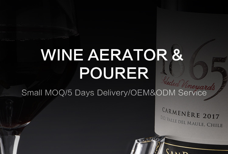 Food Grade Wine Aerator Pourer Decanter Eco Friendly Shatterproof Recyclable