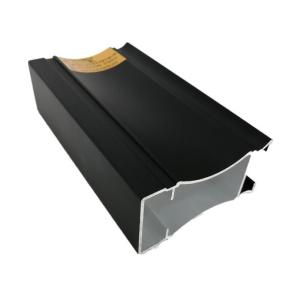 China 6063 Black Anodic Oxidation Coated Aluminium Frame Extrusions wholesale