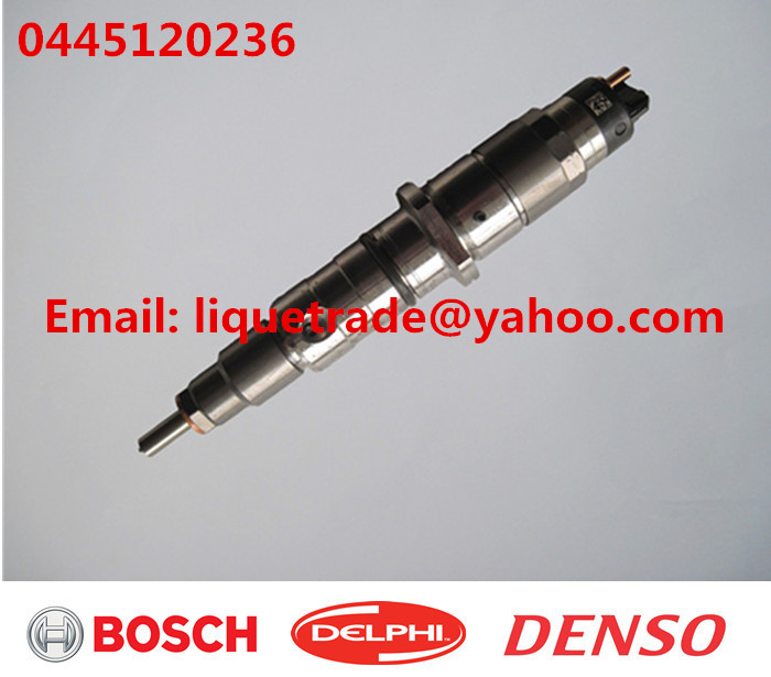 BOSCH 0445120236 Common rail injector 0445120236, 0445120125, 4939061, 4940170 5263308, KOMATSU 6745-11-3102, 6745113102