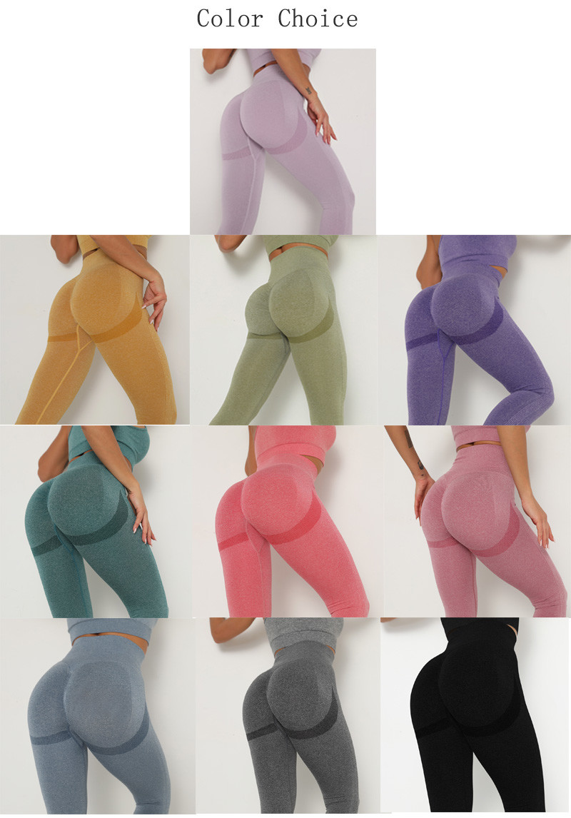 Push Up Seamless Scrunch Butt Leggings Squat Proof Sexy Big Booty Gym Leggings