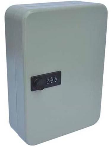 93 Hooks Lightweight Metal Key Box With Digital Lock Storage Cabinet