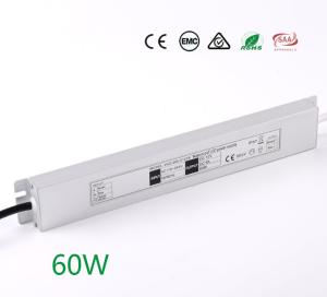 China RoHS Switching Mode Slim LED Driver 12V 60W 5A Anti Insulation wholesale