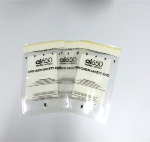 China Laboratory 50pcs Biohazard Specimen Bags Self Adhesive Seal wholesale