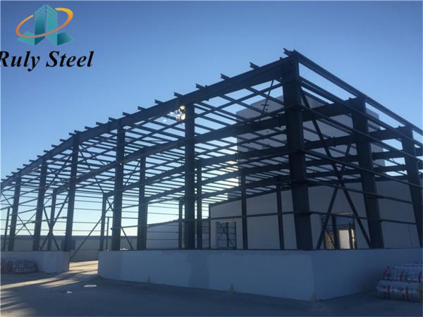 Industrial Light Steel Prefabricated Structure Metal Frame Construction Building
