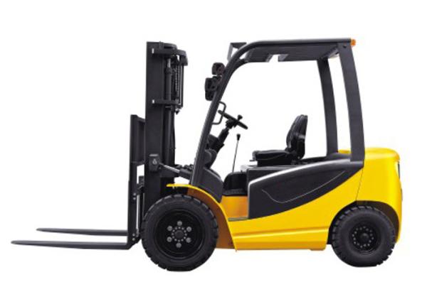 AC / DC Type Electric Forklift Truck 2000kg With Full Free Lifting 3280kg