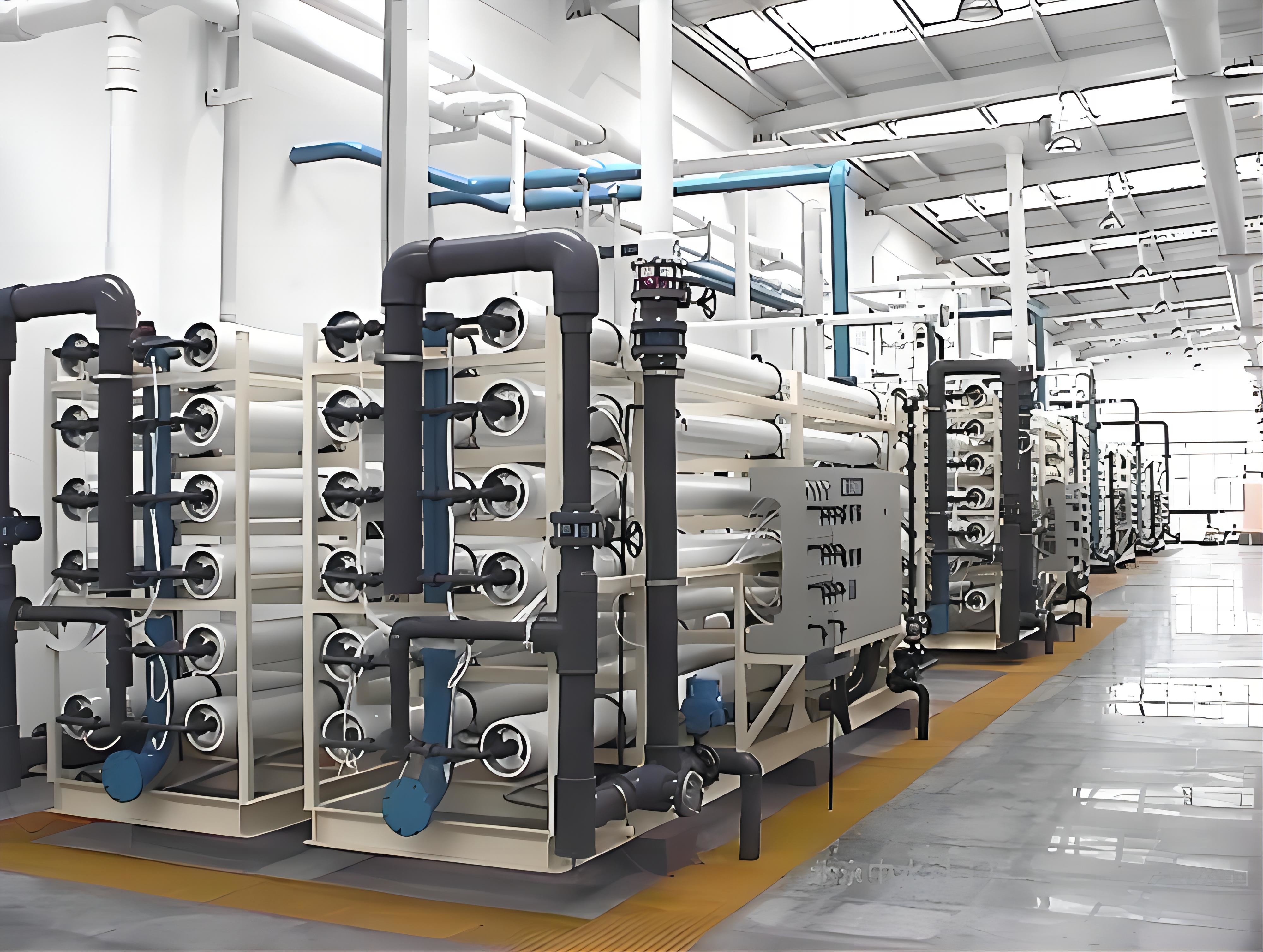 Membrane Reverse Osmosis Filtration Sea Water Desalination Plant CE ISO
