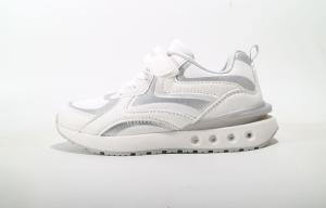 China Breathable Leather Boys Basketball Shoes Fashionable With Rubber Outsole wholesale