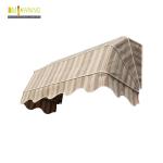 Aluminium Retractable Window Awning Manual Sun Shade Canopy