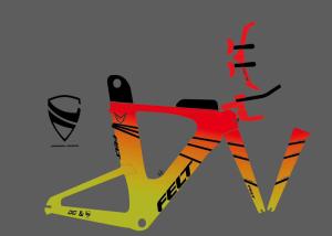 China Offset Printing Custom Cycling Stickers For Bikes Environment Friendly wholesale