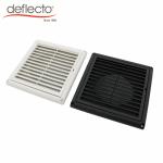 Black HVAC 5 Inch Plastic Air Vents / AC Vent Cap UV Anti Venting Hood With