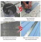 Aluminum Foil Self Adhesive Butyl Flashing Tape for Hospital Roofing Width 5cm
