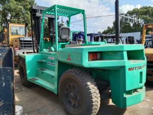 China USED MITSUBISHI FD140 14Ton Forklift Original Japanese wholesale