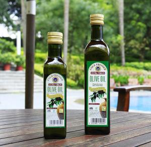 China 500ml 750ml olive oil glass bottle/Marasca type glass oil bottle wholesale