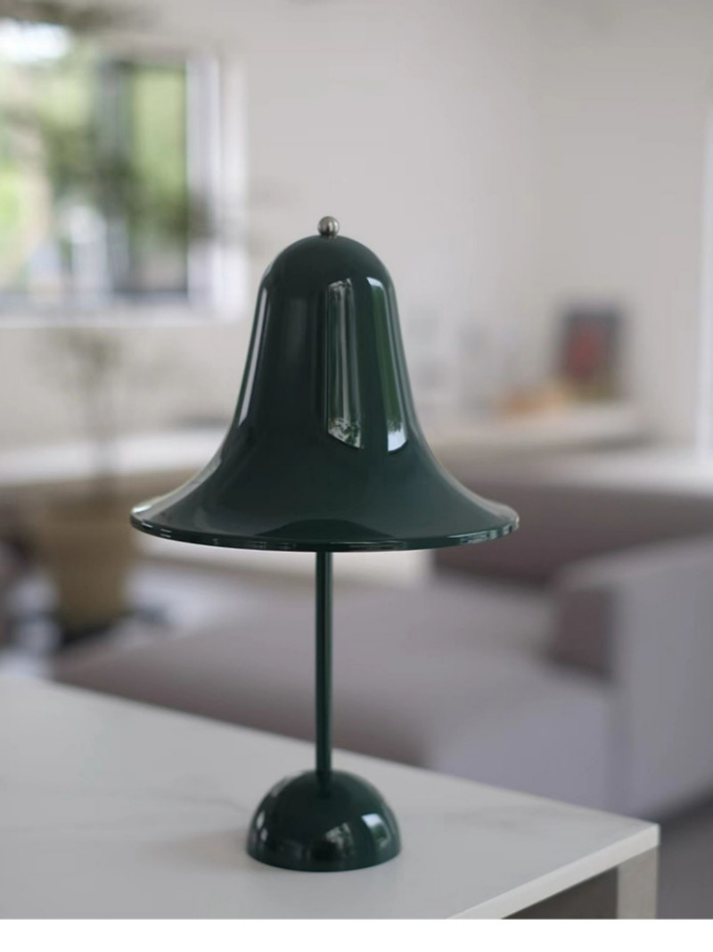 Nordic Classic Simple Bedside lamp for Living Room Foyer Study Home Decor Bell Table Light(WH-MTB-273)
