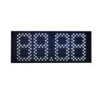 25mm Thick Waterproof Petrol Station Sign Board Pylon Price Led Gas Station