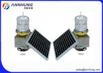 LED DC12V Solar Aviation Obstruction Light SUS304 Stainless Steel Body
