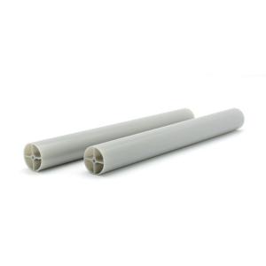China Profiled Extrusion ABS Pipe High Temp Resistance Flexible Wire Conduit wholesale