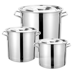 China Large Capacity 304 Stainless Steel Soup Pot With Lid wholesale