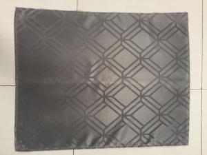 China BSCI passed-Fashionable jacquard grey cushion cover with check design wholesale