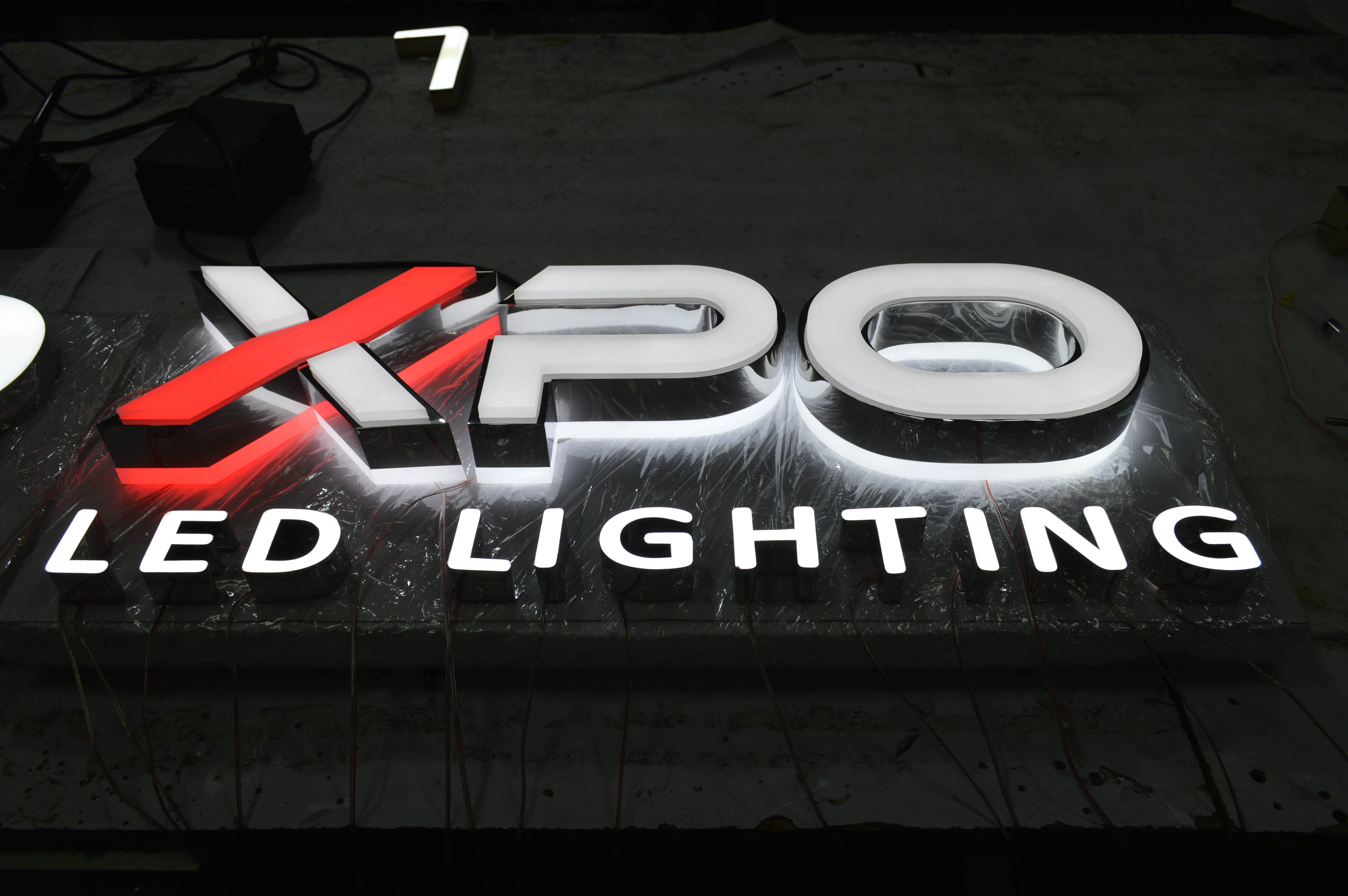 Facade LED Illuminated Channel Letters / Custom LED Signs For Business