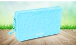 Large Capacity Square Silicone Cosmetic Organiser Travel Portable Storage Bag
